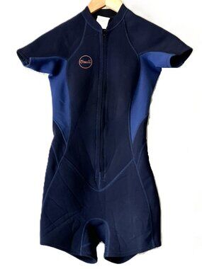 O'Neill Women's Bahia Shorty Spring Wetsuit 2/1 | Size 6 (US) | Navy Blue